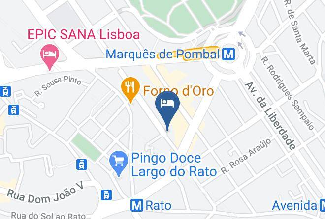 Lisbon - Legendary Lisboa Suites Maps