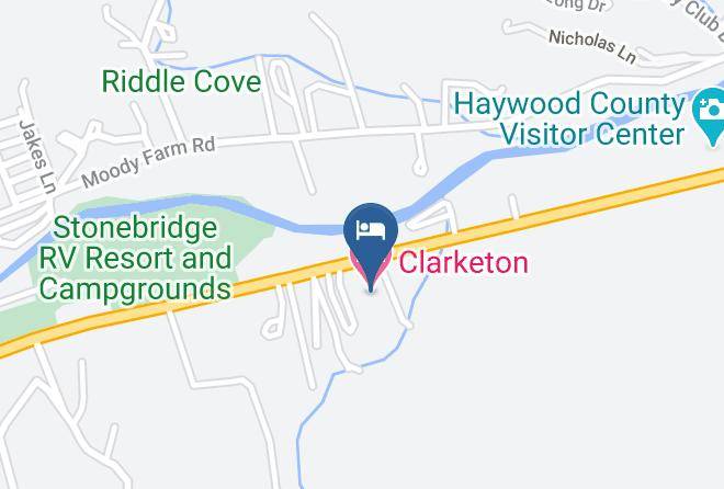 Haywood - Clarketon Motel Maps
