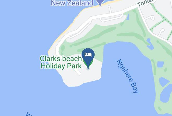 Clarks Beach - Clarks Beach Holiday Park Maps