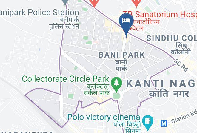 Jaipur - Clarks Inn Jaipur Maps