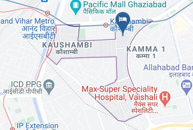 Ghaziabad - Clarks Inn Kaushambi Maps