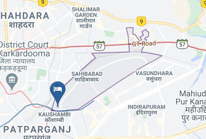 Ghaziabad - Clarks Inn Maps