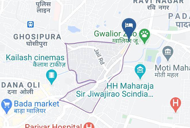 Gwalior - Clarks Inn Suites Gwalior Maps