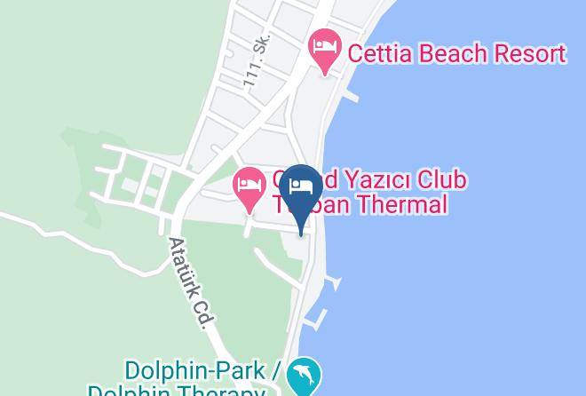 Marmaris - Class Beach Otel Maps