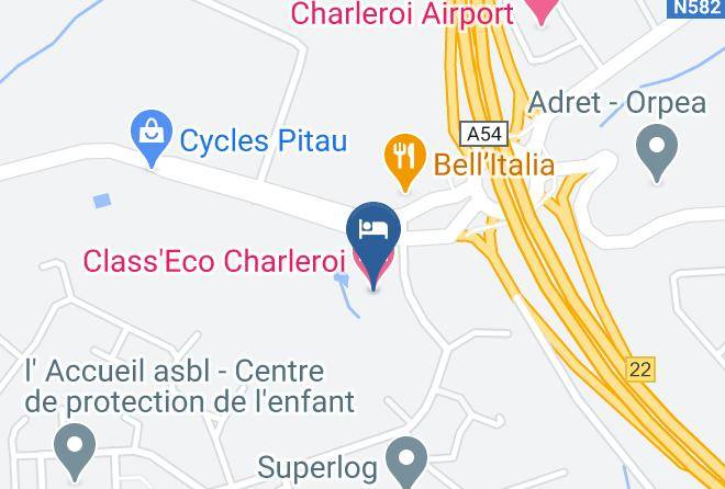 Hainaut - Class'eco Charleroi Maps