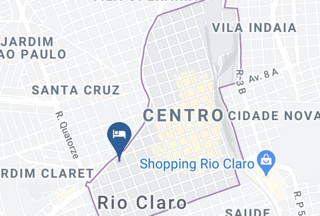 Rio Claro - Class Hotel Rio Claro Maps