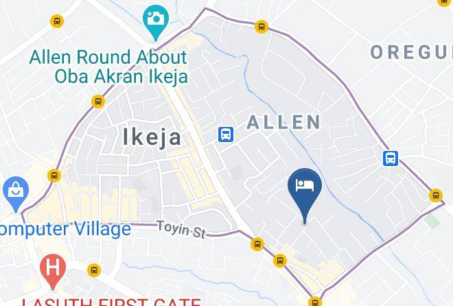 Kosofe - Class Suites Opebi Ikeja Maps
