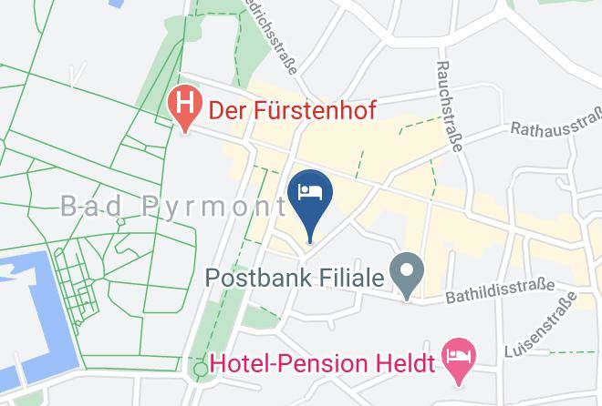 Hameln Pyrmont - Classic Flair Hotel Bad Pyrmont Maps