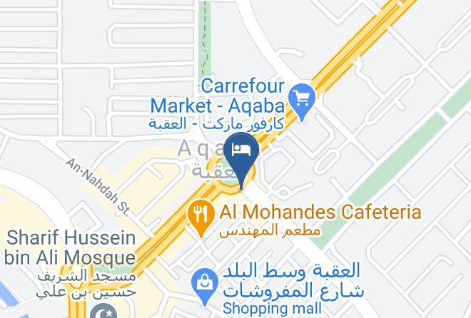 Al Aqaba Qasabah - Classic Hotel Aqaba Maps