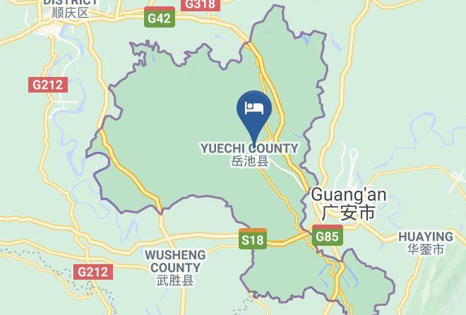 Guang An - Classic Hotel Maps
