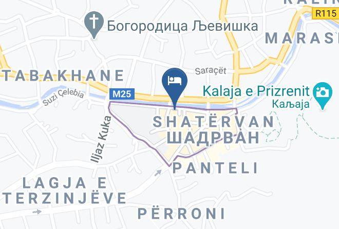 Prizren - Classic Hotel Maps