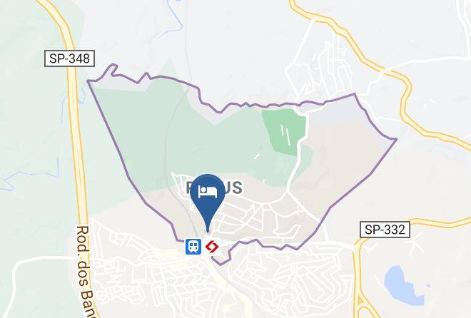 Sao Paulo Perus - Classic Hotel Maps
