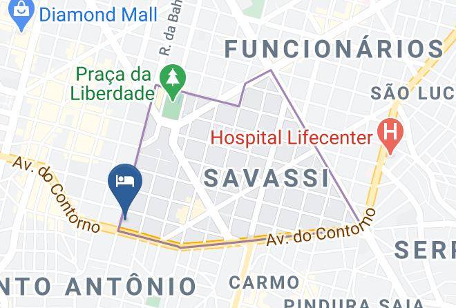 Belo Horizonte - Classic Hotel Maps