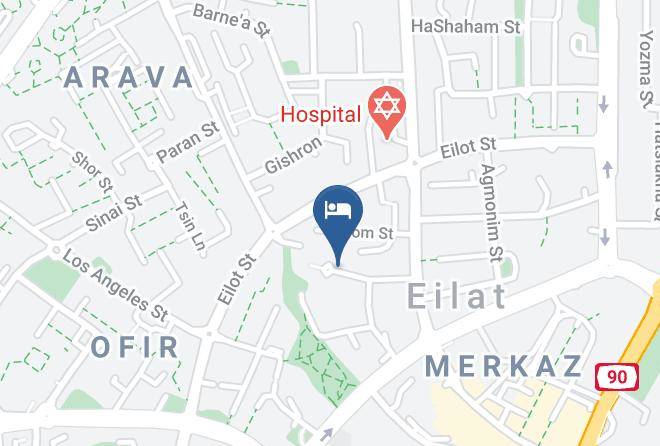 Eilat - Classic Inn Hotel Maps