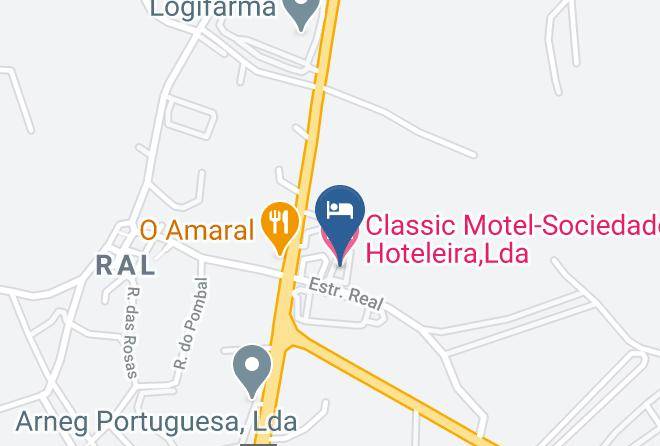 Classic Motel Sociedade Hoteleira Lda Map - Lisbon - Sintra