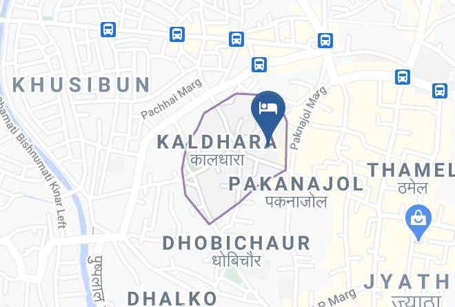 Kathmandu - Classic Nepal Hotel Maps