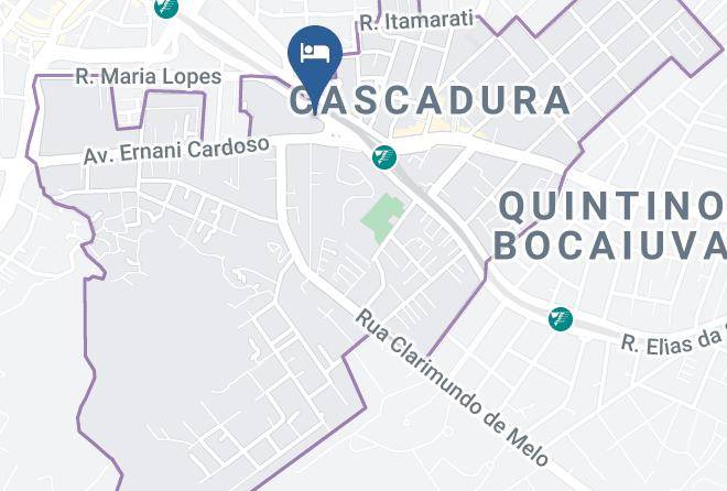 Rio De Janeiro Cascadura - Classic Rio Hotel Maps