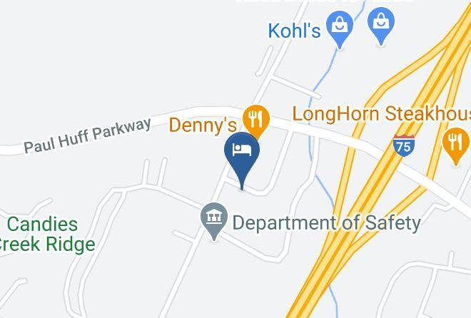 Classic Suites Cleveland Map