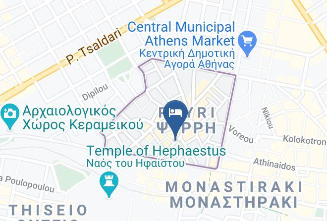 Central Athens - Classical Athens Imperial Maps