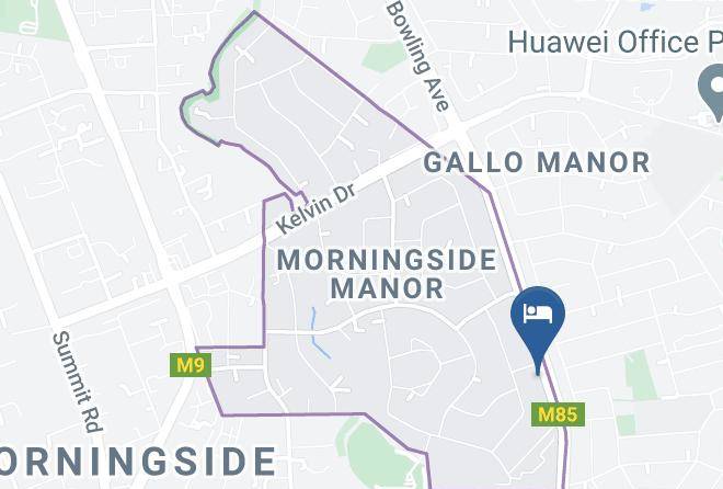 City Of Johannesburg - Classique Grace Boutique Hotel Maps