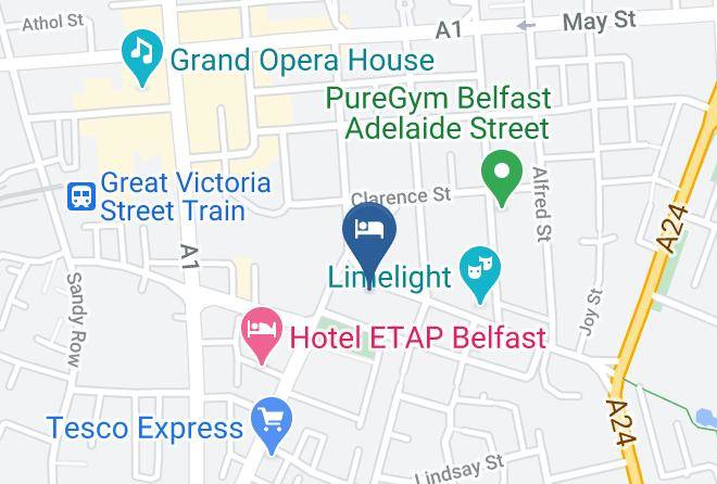 Belfast City - Clayton Hotel Belfast Maps