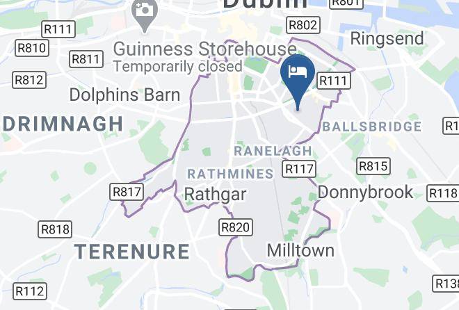 Dublin City - Clayton Hotel Burlington Road Maps