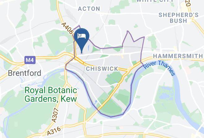 London - Clayton Hotel Chiswick Maps