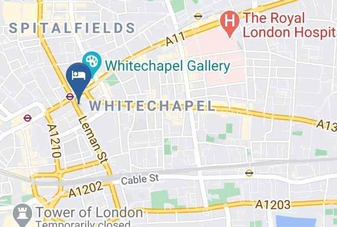 London - Clayton Hotel City Of London Maps