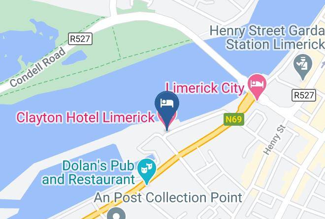 Limerick - Clayton Hotel Limerick Maps