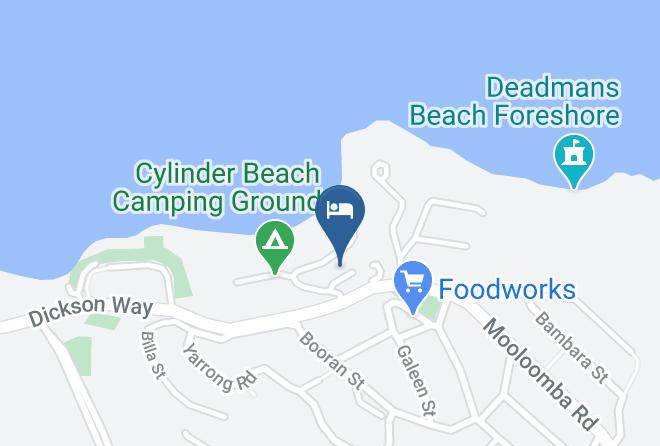 Redland - Claytons On Cylinder Beachfront Maps