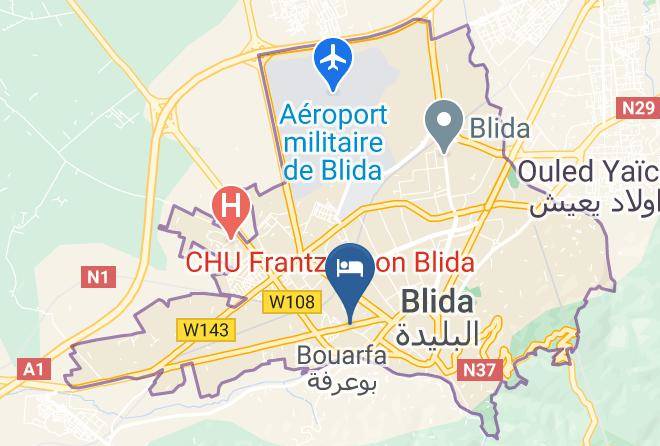 Blida - Clean Hotel Maps