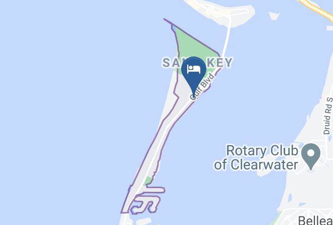 Pinellas - Clearwater Beach Marriott Suites On Sand Key Maps