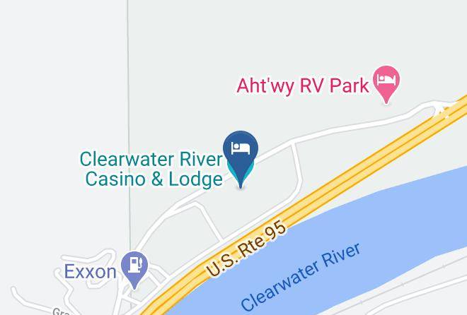 Nez Perce - Clearwater River Casino & Lodge Maps