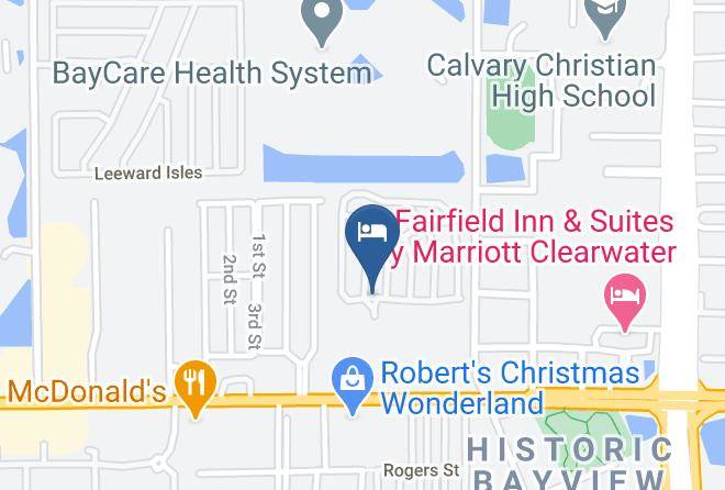 Pinellas - Clearwater Rv Resort Maps