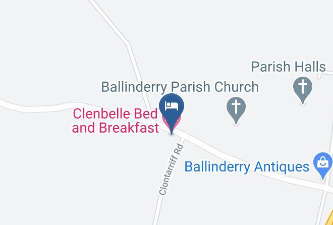 Lisburn Castlereagh - Clenbelle Bed And Breakfast Maps