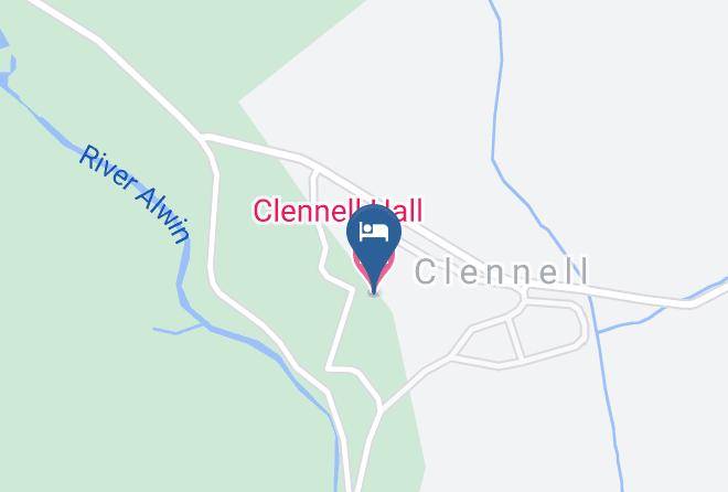 Northumberland - Clennell Hall Hotel Maps