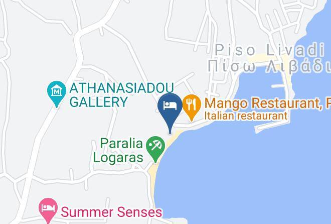 Paros - Hotel Fisilanis Maps