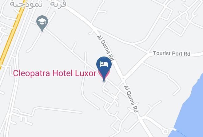 El Qarnah - Cleopatra Hotel Luxor Maps