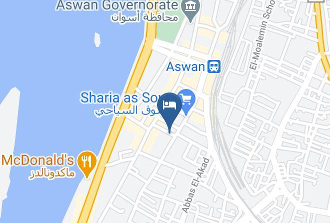 Aswan - Cleopatra Hotel Maps