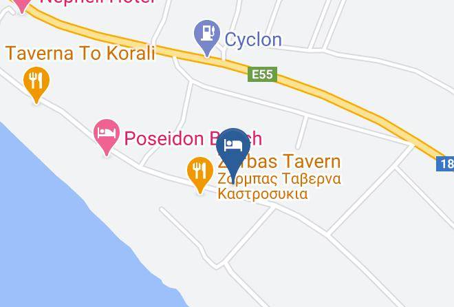 Preveza - Cleopatra Hotel Maps