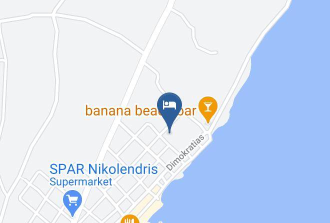 Kos - Cleopatra Superior Hotel Maps