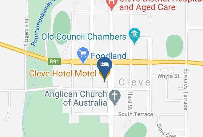 Cleve - Cleve Hotel Motel Maps