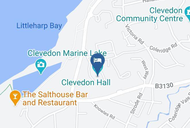 Clevedon Hall Map