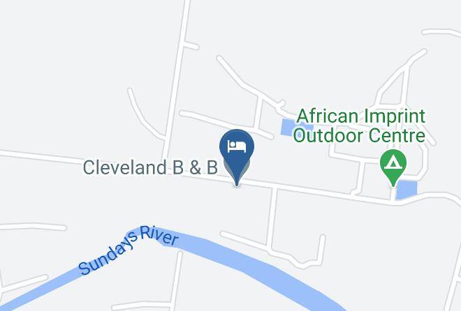Cacadu - Cleveland B & B Maps