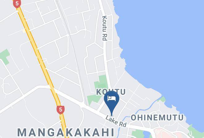 Rotorua - Cleveland Thermal Motel Maps