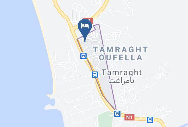 Souss Massa Draa - Cli Surf Morocco Maps