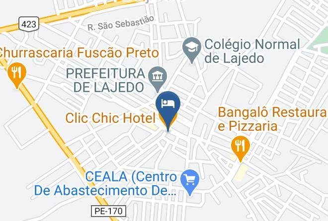 Lajedo - Clic Chic Hotel Maps
