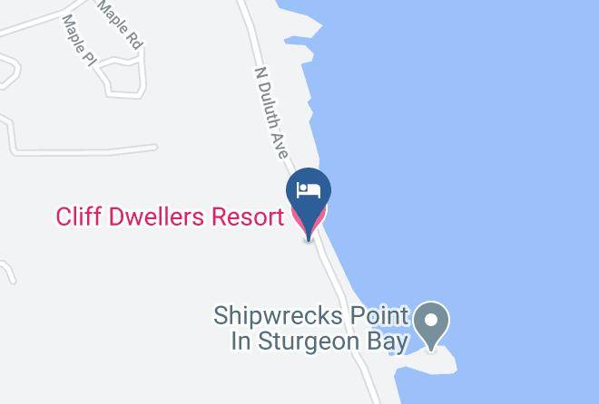 Door - Cliff Dwellers Resort Maps