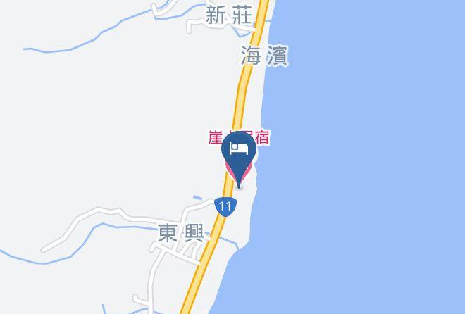 Cliff Home Mapa - Taiwan - Hualiennty