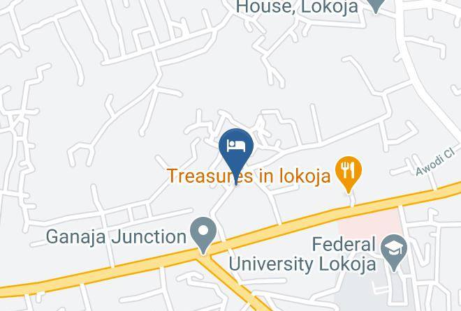 Lokoja - Cliff Hotel Lokoja Maps